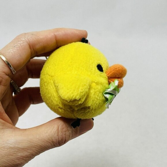 Rilakkuma Kiiroitori Yellow Bird Chick Plush Doll Keyring Hangtag Chain Japan - Picture 2 of 8